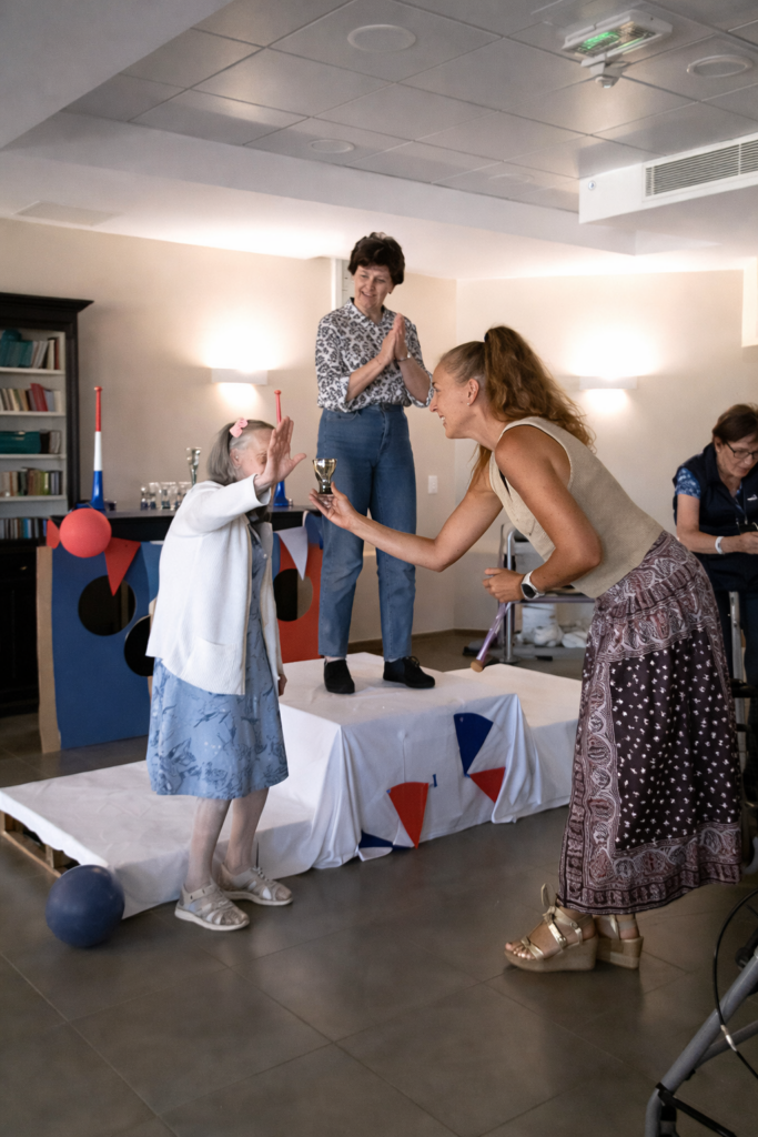 sport animation ephad